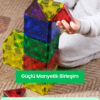 5 Toyzal Magnatix 36 Parça Manyetik Yapı Oyuncak Seti – Eğitici Mıknatıslı STEM Oyuncak