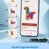 3 Toyzal Magnatix 72 Parça Manyetik Yapı Oyuncak Seti – Büyük Set Eğitici Mıknatıslı STEM Oyuncak